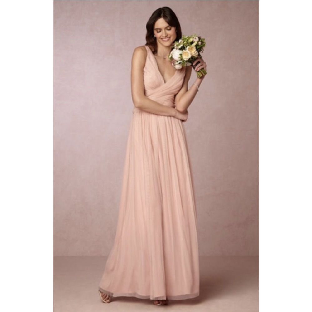 Anthropologie Hitherto Chiffon Dress
